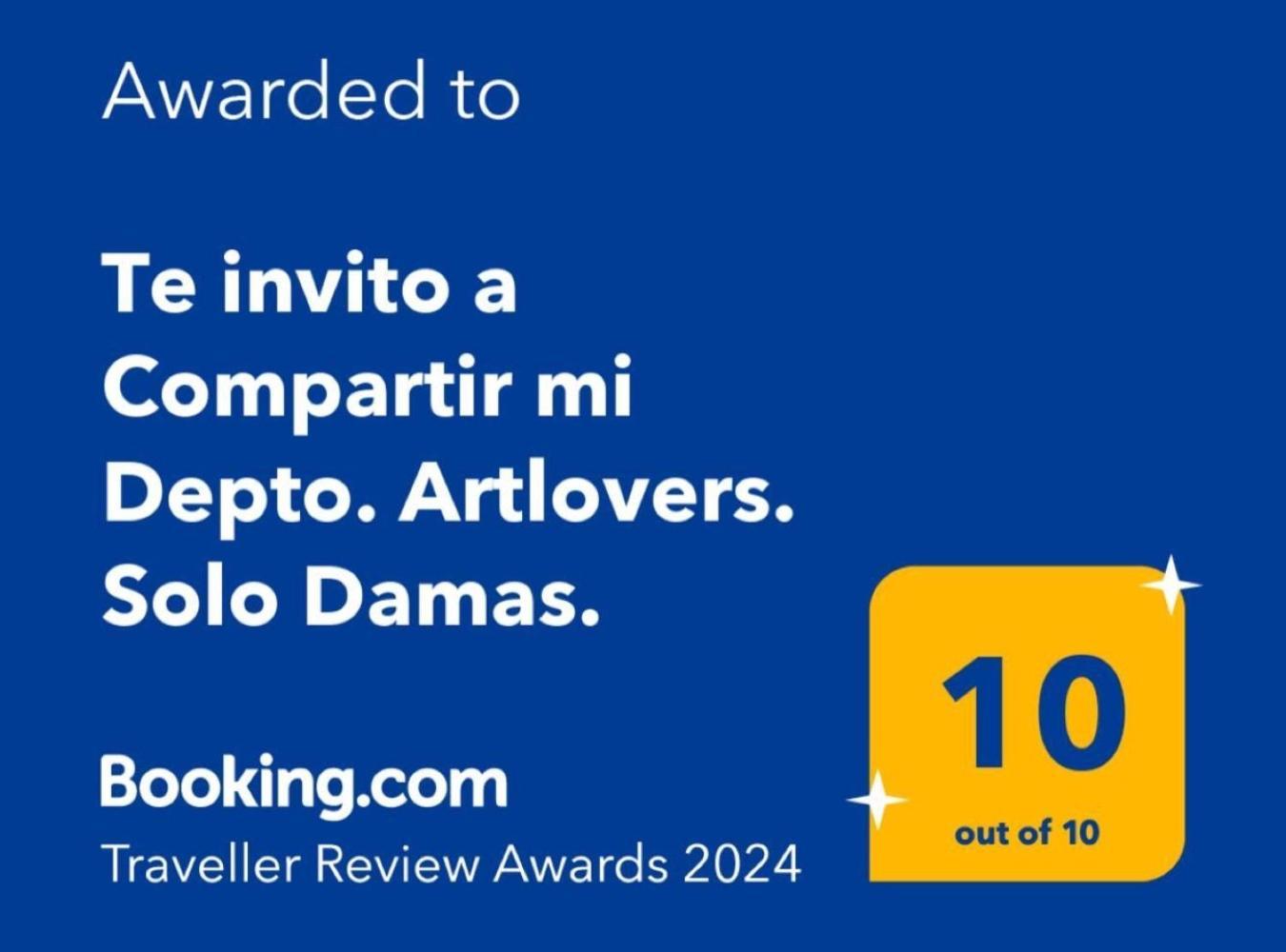 Te Invito A Compartir Mi Depto. Artlovers. Solo Damas. - Buenos Aires — Fotos 1